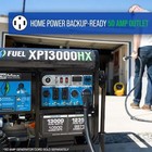 Duromax Xp13000eh 13 000 Watt Portable Dual Fuel Gas Propane Generator
