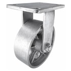 8  X 3  Heavy Duty  steel Wheel  Caster - Rigid
