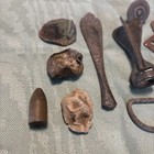 Lot Of Metal Detecting Finds Miscellaneous Items Found While Metal Detecting