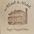 Nickel   Nickel Wood Wine Box Crate Napa Valley Cabernet Sauvignon Hold 2 Bottle