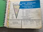 1975 Thomas Guide Los Angeles orange Counties Street Guide Directory Map Stains