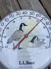 Vintage L l  Bean Jumbo Dial Tru Temp Thermometer Canada Goose 12    Rare