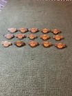 Hard Rock Cafe Classic Logo Series Lot Of 15 Pins Of Specific Cities In The U S