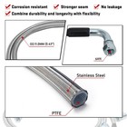 Ss Braided Transmission Cooler Hose Lines Fittings Th350 700r4 Th400 52  Length