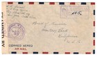 1942 Liberia Costa Rica Registered Censored Airmail Cover To Calfiornia