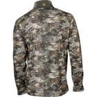 Camo Fleece Zip Shirt  Venator Camo  Size Medium rvc 