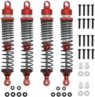 4x Full Alloy Damper Shock Absorber 108mm For 1-10 Rc Car Hsp Rgt Himoto Redcat