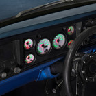 Glowshift Cluster Dash Pod White Dial 6-gauge Package Bundle For 67-72 Ford F100