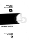 John Deere Tm1137 755 Crawler Dozer Technical Manual