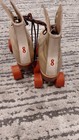 Chicago Roller Skates Sz 8 Vtg Leather Skating Rink Rentals Euc 