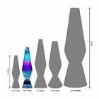 Lava   Lamp 14 5  Colormax Northern Lights Glitter - Silver Glitter clear Liquid 