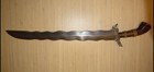 Large Moro Kris  sundang  From Philippines  Antique Filipino Asian Sword 26 Inch