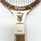 Wilson Billie Jean King Autograph Strata-bow Fiber Face Vintage Tennis Racket