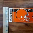 Vintage Wincraft Cleveland Browns Bumper Sticker Nfl Football Decal