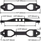 Heavy Duty Battery Hold Down Billet Aluminum Battery Tie Down Bracket J Bolts