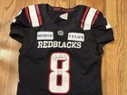 Jeremiah Masoli Game Used Ottawa Redblacks Jersey Game Worn Jersey Signed
