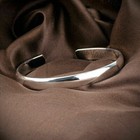 Elegant 925 Sterling Silver New Fashion Jewelry Unique Open Bracelet Bangle Cuff