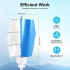 100w Vertical Axis Wind Turbine Generator 12v With Controller Home Windmill Kit