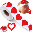 Tanning Stickers Heart Pattern 500 Pcs Self Adhesive Salon