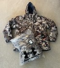 Set Of Mens Under Armour Storm Barren Camo Deep Freeze Jacket And Pants Large