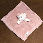 Chick Pea Pink Bear Lovey Plush Baby Security Blanket Cuddle Stuffed