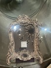 Large Sterling Silver Vintage Victorian Style Picture Frame  20th Century