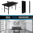 Franklin Franklin Sports Table Tennis Tables  Optima Table Tennis Tables Blue