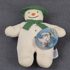 9    Eden The Snowman Green Hat Scarf Plush Raymond Briggs With Tags 1992