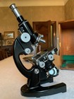 Vintage Universal Polarising Microscope By J  Swift   Son - Circa 1960  Cased