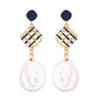 Natural Fresh Water Pearl Earrings Made With 925 Sterling Silver