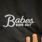 Babes Ride Out Unisex Size S Black Full Zip Jacket Purchased In 2019