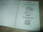 Michael Jackson   History World Tour 1997 Original 106 Pages Tour Itinerary