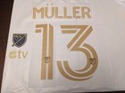 2025-2026 Thomas M  ller Whitecaps Fc Away Name number Set Dorsal Cwc