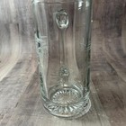Lockheed Martin F-16 Fighting Falcon Etched Beer Mug Glass Stein 16 Oz 5 5  Tall