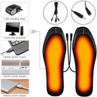 Usb Electric Heated Shoe Insoles Warm Socks Feet Heater Foot For Outdoor  35-40