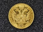      1915 Austria Ducat Restrike Gold Coin Unc Bu   0 1106 Oz Agw 