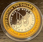 Mirage  10 Silver Strike Token 2007 Danny Gans Shoes New Case