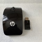 Hp Sm-2061 Wireless Usb Optical Mouse 1000 Dpi 3-button Scroll Wheel Black