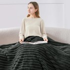Fleece Throw Blanket Soft Warm Fluffy Plush Couch Sofa Bed Blanket Lightweight