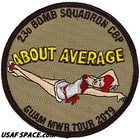 Usaf 23rd Bomb Sq     Continuous Bomber Presence 2019  About Average - Guam  Patch