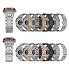 Luxury Steel Metal Strap Band For Apple Watch Ultra 3 11 10 9 8 7 Se 38-49mm