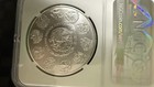 2011 Mexico Libertad 1 Ounce  999 Fine Silver Coin Ngc - Ms69