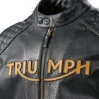 Triumph Racing Jacket Triumph Motorcycle Premium Genuine Cowhide Leather Jacket