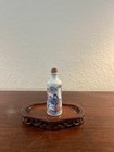 Antique Chinese Qing Dynasty Porcelain Blue White Red                 Snuff Bottle 