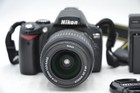Nikon D40 10 2mp Digital Slr Camera With Lens  3 073 Shutter Count 