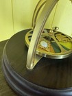 Vintage Music Box Kaleidoscope Wood Brass Desktop Scope Rotating Taiwan Upper