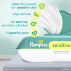 Pampers Sensitive Baby Wipes  Water Based  Hypoallergenic And Unscented  4 Flip-