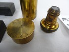 Antique Late 1800s Microscope With Zeiss Lens