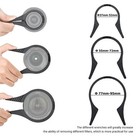 3 Packs Camera Lens Filter Wrench Kit  Cpl Uv Nd For 37-95mm Thread