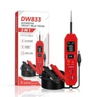 Upgraded Dw833 Circuit Relay Tester 3-36v 4 5 Pin With Led Work Light